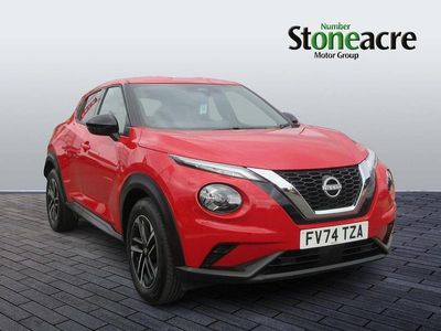 Used Nissan Juke N-Connecta 112 HP (82 kW) 2024 Red SUV