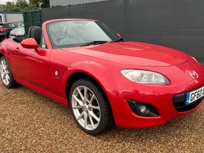Used Mazda MX5 126 HP (92 kW) 2010 Red Cabriolet