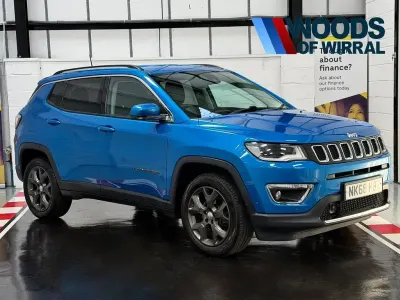 Used Jeep Compass Limited 140 HP (102 kW) 2018 Blue SUV