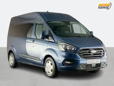 Used Ford Transit Custom Trend 130 HP (95 kW) 2023 Blue Van