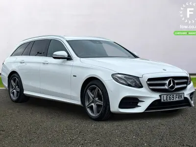 Usado Mercedes E300 AMG Line Premium 2020 Branco Carrinha