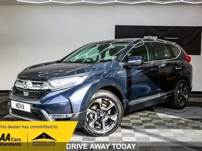 Używany Honda CR-V Hybrid 184 KM (135 kW) 2019 Niebieski SUV