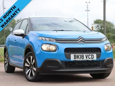 Used Citroën C3 Feel 2018 Blue Hatchback