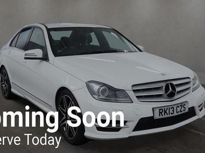 Used Mercedes C180 AMG 2013 White Sedan