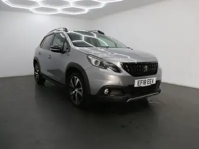 Used Peugeot 2008 GT-line 110 HP (80 kW) 2018 Grey SUV