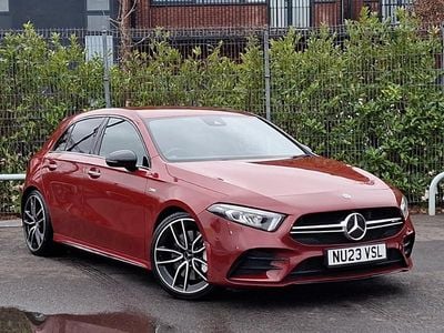 Used Mercedes A35 AMG Premium 306 HP (225 kW) 2023 Red Hatchback
