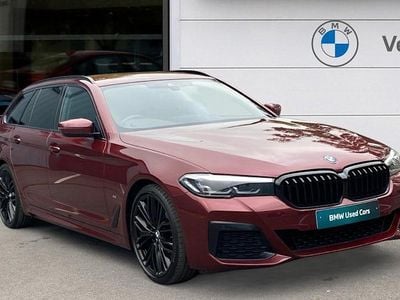 Used BMW 520 M Sport 190 HP (139 kW) 2022 Red Estate