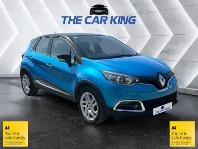 Used Renault Captur Dynamique 90 HP (66 kW) 2015 Blue/black SUV