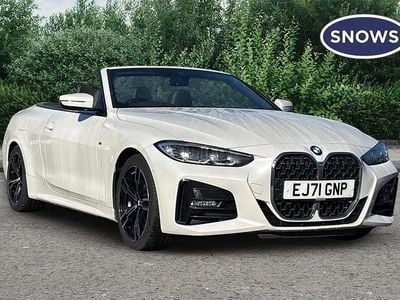 White Used 2021 BMW 420 M Sport Cabriolet | £24,499 (Good price)