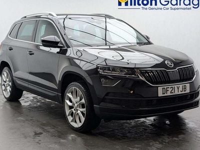Used Skoda Karoq 150 HP (110 kW) 2021 Black SUV