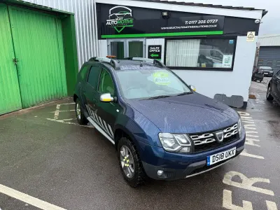 Used Dacia Duster Lauréate 110 HP (80 kW) 2018 Blue SUV