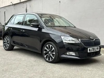 Used Skoda Fabia SE Drive 60 HP (44 kW) 2020 Black Hatchback