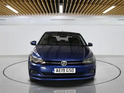 Used VW Polo SE 80 HP (58 kW) 2019 Blue Hatchback