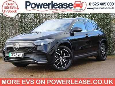 Black Used 2022 Mercedes EQA350 AMG line SUV | £19,989 (Fair price)