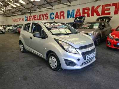 Used Chevrolet Spark LS 68 HP (50 kW) 2013 Silver Hatchback