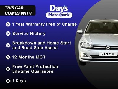 Used VW Polo Match 80 HP (58 kW) 2021 Silver Hatchback