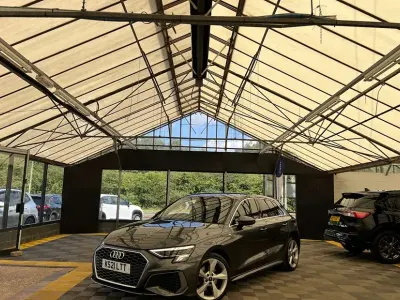 Used Audi A3 S-Line 150 HP (110 kW) 2021 Grey Sedan