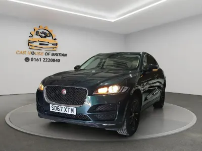 Used Jaguar F-Pace Prestige 180 HP (132 kW) 2017 Green SUV