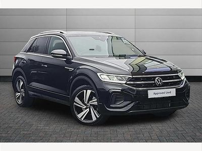 Black Used 2024 VW T-Roc R-line SUV | £25,595 (Fair price)