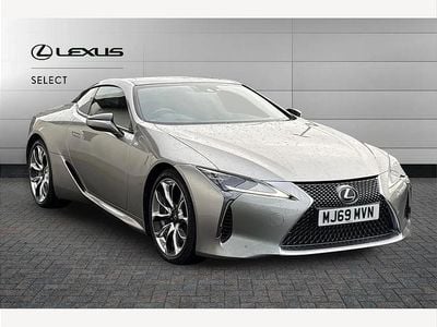 Used Lexus LC 500 477 HP (350 kW) 2019 Sonic titanium Coupe