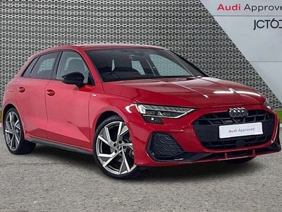 Used Audi A3 Black Edition 147 HP (108 kW) 2025 Red Hatchback