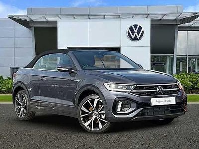 Smokey grey Used 2025 VW T-Roc R-line SUV | £36,450