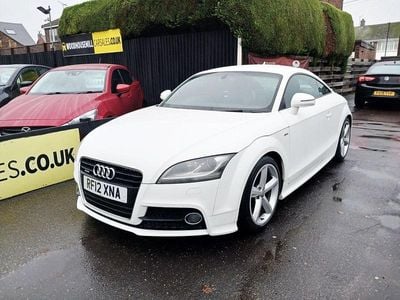 White Used 2012 Audi TT S-Line Coupe | £8,495 (A bit pricey)