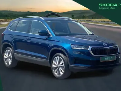 Used Skoda Karoq SE L 150 HP (110 kW) 2023 Blue SUV