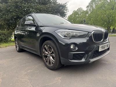Begagnad BMW X1 Comfort Edition 150 HK (110 kW) 2018 Svart SUV