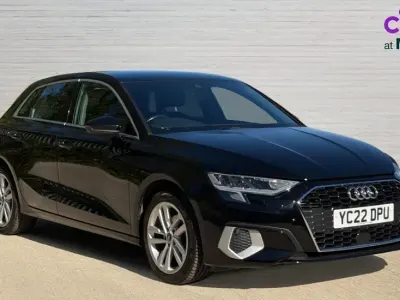 Used Audi A3 Sport 150 HP (110 kW) 2022 Black Sedan