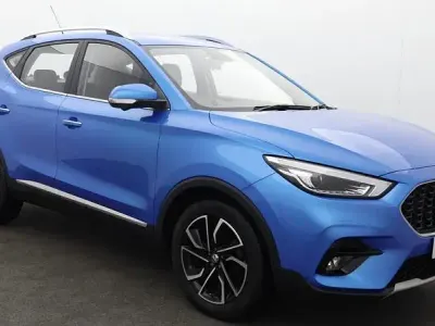 Used MG ZS Exclusive 106 HP (77 kW) 2021 Blue SUV