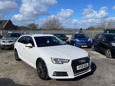 Used Audi A4 Business 2018 White Estate