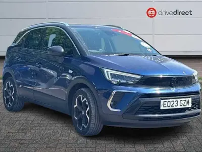 Used Vauxhall Crossland Ultimate 130 HP (95 kW) 2023 Blue SUV
