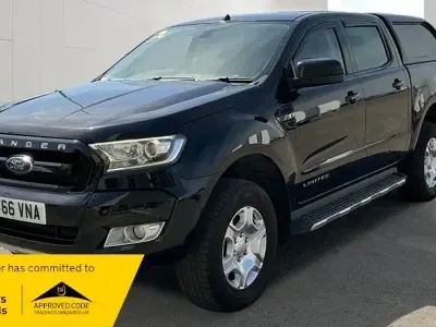 Used Ford Ranger Limited 200 HP (147 kW) 2016 Black Pickup