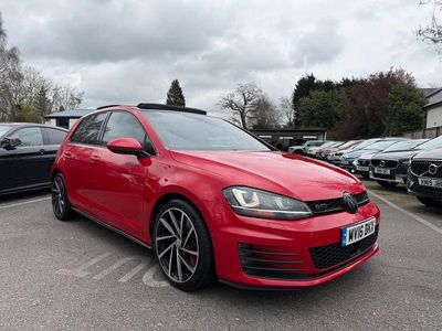 Used VW Golf VII GTD 2016 Red Hatchback
