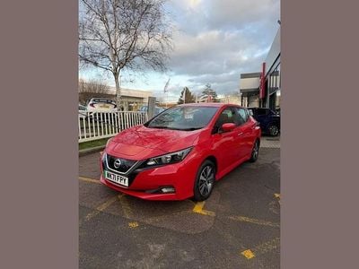 Red Used 2021 Nissan Leaf Acenta Hatchback | £7,995 (Good price)