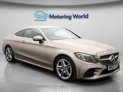 Silver Used 2020 Mercedes C300e AMG Line Premium Coupe | £19,232 (Fair price)