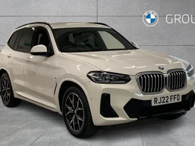 Used BMW X3 M Sport 184 HP (135 kW) 2022 White SUV