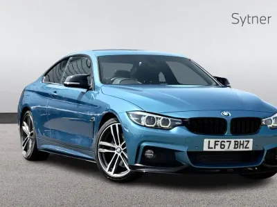 Used BMW 420 M Sport 187 HP (137 kW) 2017 Blue Coupe