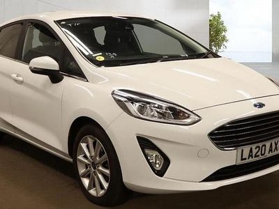 Used Ford Fiesta Titanium 95 HP (69 kW) 2020 White Hatchback