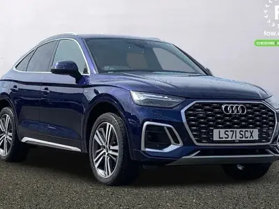 Used Audi Q5 Sportback Competition 367 HP (269 kW) 2021 Blue SUV