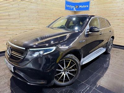 Used Mercedes EQC400 AMG line 300 kW (408 HP) 2021 Black SUV