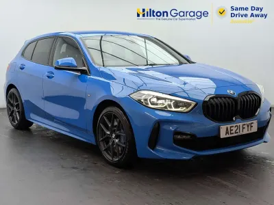 Used BMW 118 M Sport 2021 Blue Hatchback