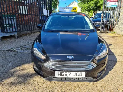Used Ford Focus Zetec 2018 Black Hatchback