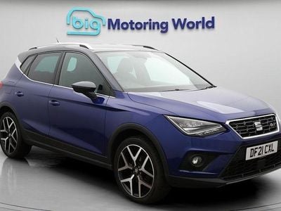 Used Seat Arona FR Sport 110 HP (80 kW) 2021 Blue SUV