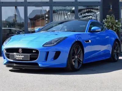 Used Jaguar F-Type S 380 HP (279 kW) 2016 Blue Coupe
