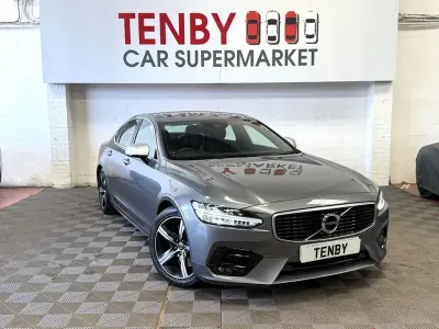 Usado Volvo S90 R-Design 2019 Gris Berlina