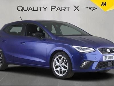 Used Seat Ibiza FR 115 HP (84 kW) 2020 Blue Hatchback