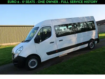 Used Vauxhall Movano S 145 HP (106 kW) 2019 White MPV