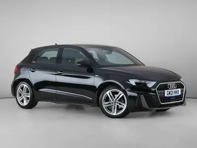 Used Audi A1 Sportback S-Line 2021 Black Hatchback
